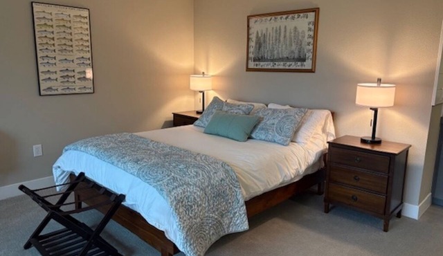 Executive Top Floor Suite w/Ocean Harbor Views! in Brinnon