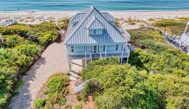 Fishy Fishy Beachfront Plantation Private Home, St. George Island FL