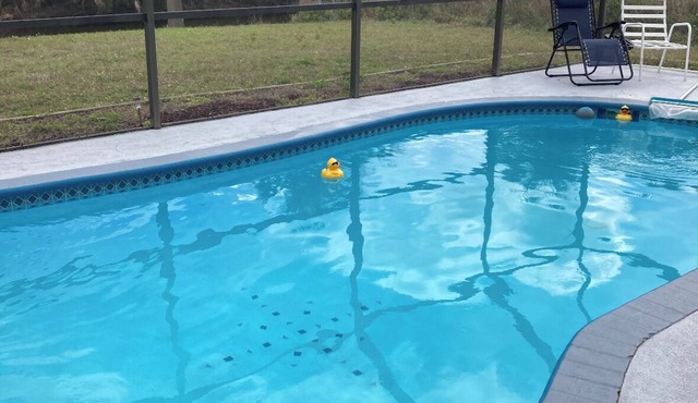 Fully Furnished 2-bedroom house with pool on canal in Port Charlotte Florida
