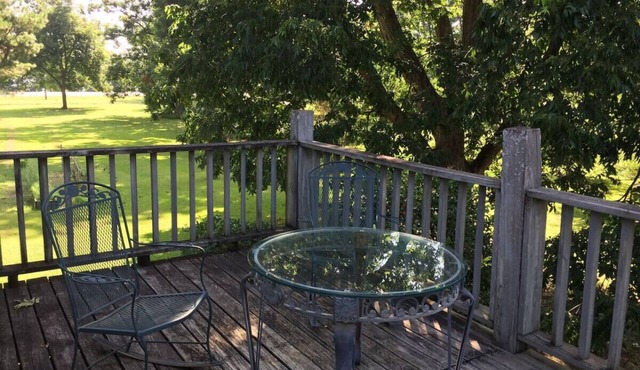 Gorgeous view of Lake Chicot from 2nd Story Balcony!