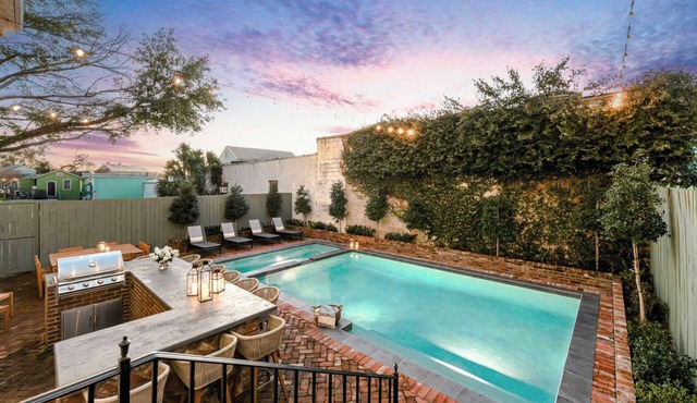Grand 8BR NOLA Estate | Heated Pool & Spa