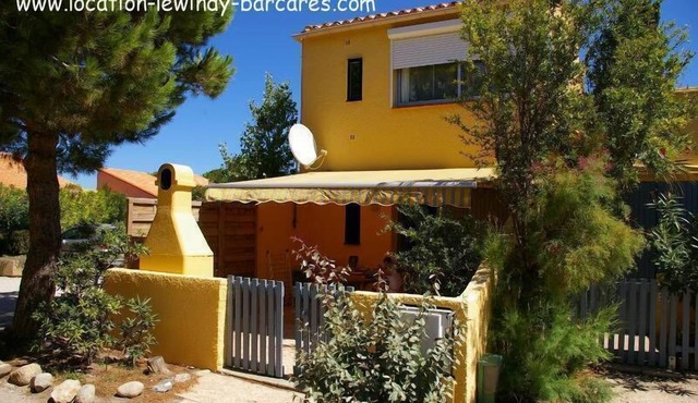 Grd T3 comfortable, bikes/hammock, pond edge, near beach, quiet in Le Barcarès