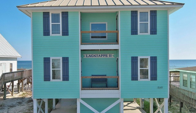 Lagniappe II by GSVR | Spacious Beachfront Getaway, Pet Friendly + FREE Activities/Golf