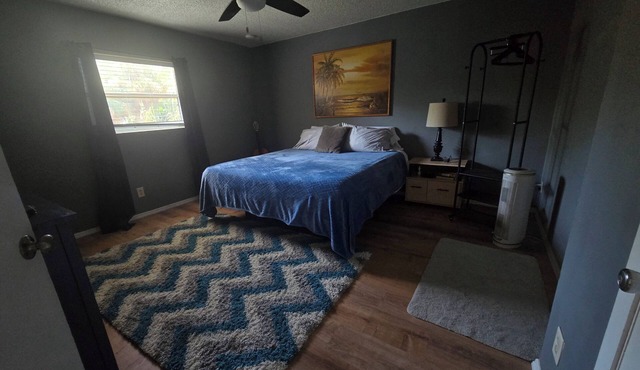 Lovely 2-bedroom stilt house with AC in charming Crystal Beach.