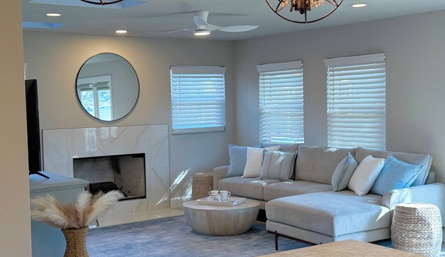 Modern 2 bedroom home two miles to Madeira beach.