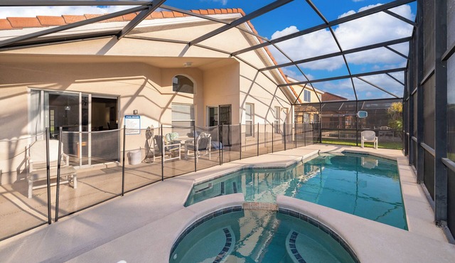 ⭐NEW LISTING | 4 Bed Villa | Gated Resort of Solana | Pool | Minutes to Disney⭐