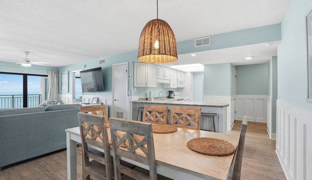 Oceanfront condo sleeps 8, open for summer!
