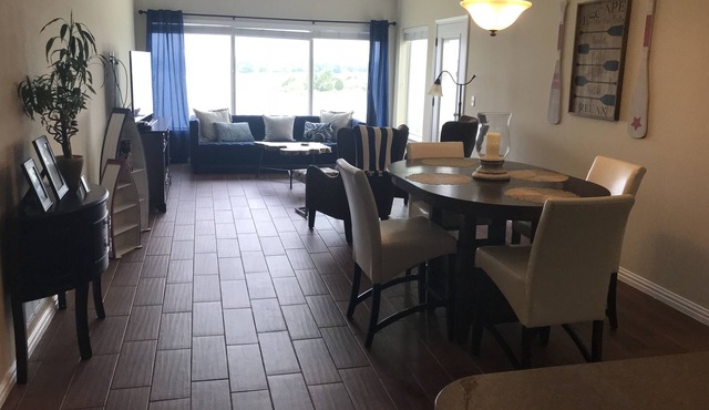 One Bedroom Corner Unit Condo Overlooking the Lake