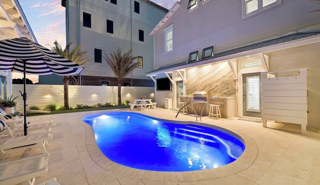 Outdoor Kitchen | Private Pool | Gulf Views