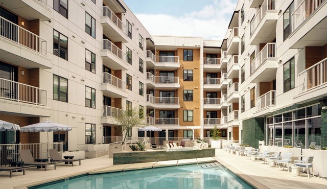 Private Balcony | Resort Pool, Terrace w/Views, On-Site Dining | The Code in Austin