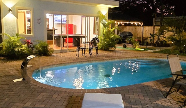 Private Paradise w/Pool near WPB Airport/Downtown/Pet-friendly!