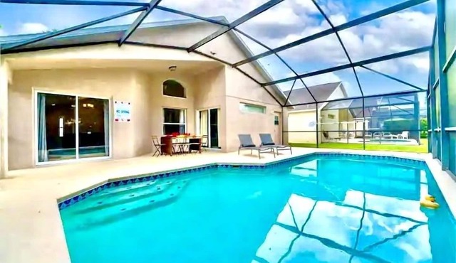 Ref 03. Lake Berkley. Stunning villa own pool. Near Disney in Osceola County
