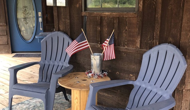 Secluded Country Lake Cabin w/fire pit under the stars!