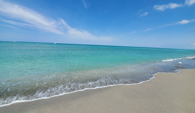 Shark Teeth Retreat: Modern Coastal Bliss, Steps to Private Beach, Near Downtown