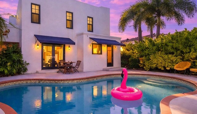 Sunny 4BR Getaway w/Pool & Private Guest Suite
