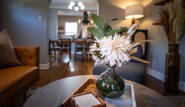 The quaintest, beautifully updated 1920's Mid-Century Boho Bungalow in Memphis in Memphis