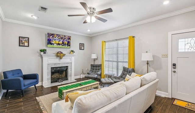 Tiger's Den 🐯 4.5 mile to LSU, Games, Sleeps 8