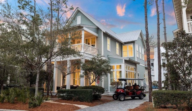 WaterColor! NEW With Private Pool, Hot Tub, LSV/Golf Cart & 4 Bikes!