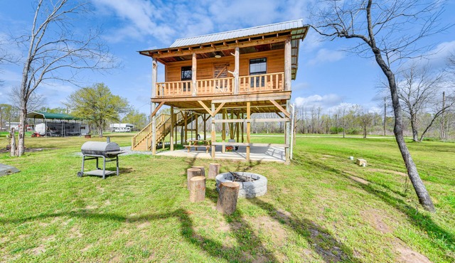 Waterfront Marksville Studio w/Dock!