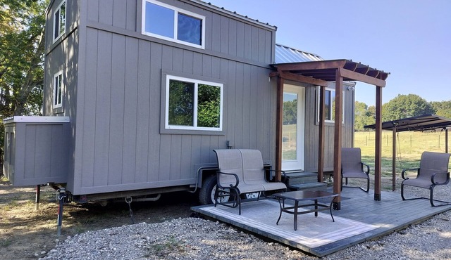 Welcoming Tiny Home nestled on small farm