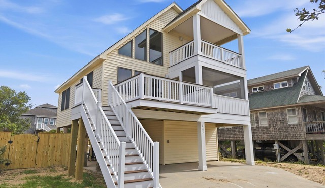 Write Off The Beach | POOL and Sunset Views in Kill Devil Hills