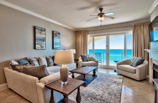 Book Now for Fall! Luxury Beachfront Condo! 2 Community Pools! Balcony Overlooking Water!