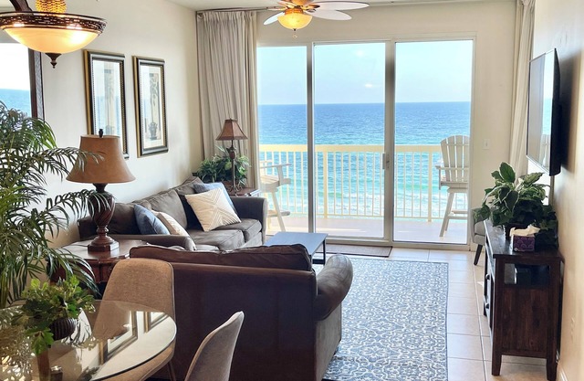 Celadon 5th Floor 2 bedroom plus bunk room. Ocean-front living and primary BR.