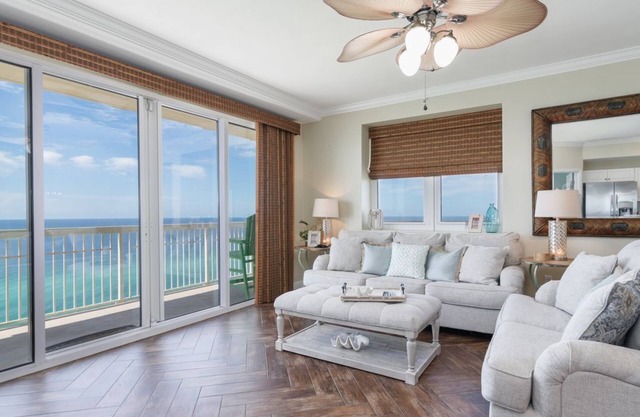CELADON BEACH~Quiet West End! Wraparound Balcony ~ Free Beach Chair Service!