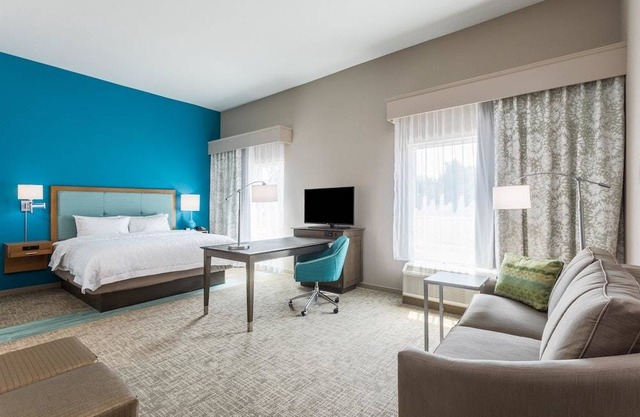 Hampton Inn & Suites Mary Esther-Fort Walton Beach 1 King Studio Suite Hearing Accessible