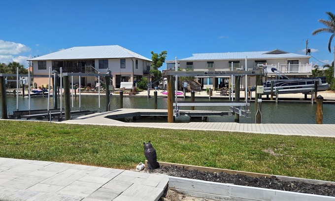 Mid Island House | 215 Flamingo - Gorgeous Home on the Canal!