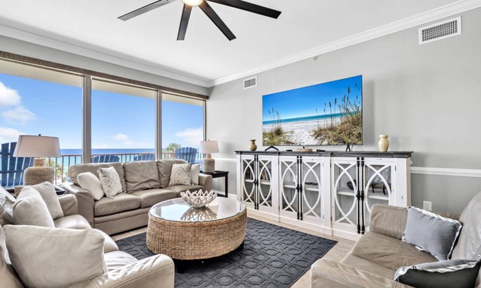 Gulf Lagoon Beach Condo | 218 m² Condo ∙ 3 bedrooms ∙ 10 guests