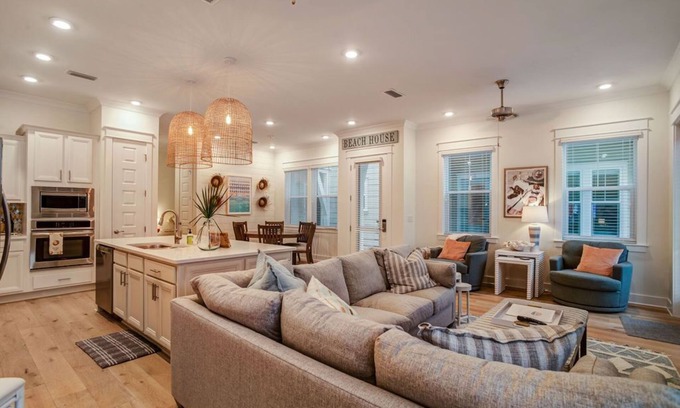 Panama City Beach House | 3 bedroom, with golf cart, across from the Hub, 30A
