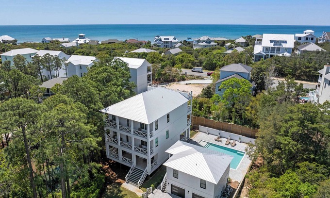 Dune Allen Beach House | 30a Gulf Views, Pool and Hot Tub - The White Lotus