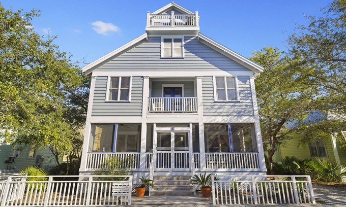 Seaside House | 377 Feet To Beach in SeasideFL, Open Tower w/Amazing Gulf Views + 2 Bikes!