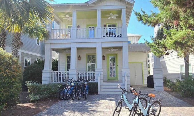 Seacrest Beach House | 4BR Beach Home, Electric Bikes, Large Pool, Beach! ~ Flip Flops Optional, 30A