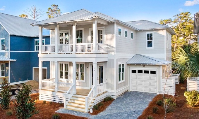 Lakeside at Blue Mountain Beach House | 4BR home on 30A, Blue Mountain Beach, heated pool, close to beach