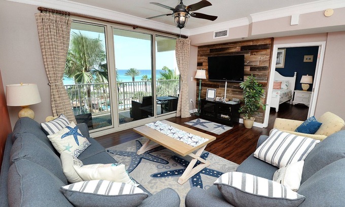 Panama City Beach Condo | 4th Flr 1 Bdrm/2Ba w/Upgrades, Sleeps 6. Free Fun