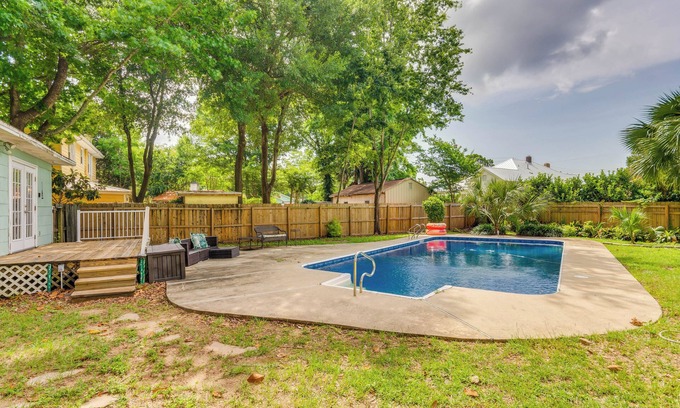 East Hill House | 8 Mi to Pensacola Beach: Home w/Private Pool
