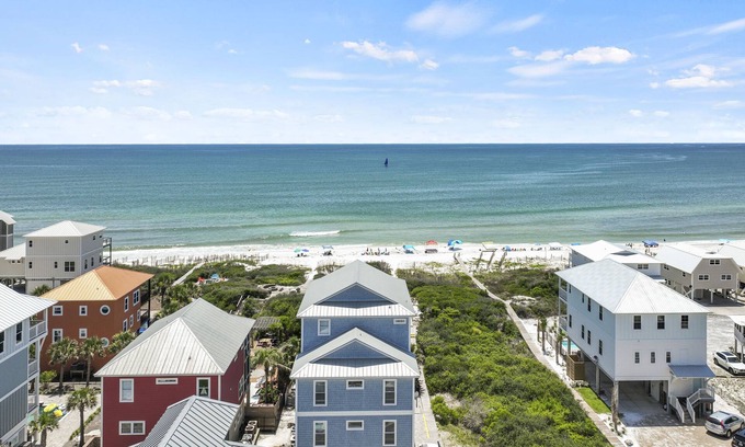 Cape San Blas House | Absolute Deckadence: Beachfront, 6 BR , Private Pool, North Cape, Pet Friendly!