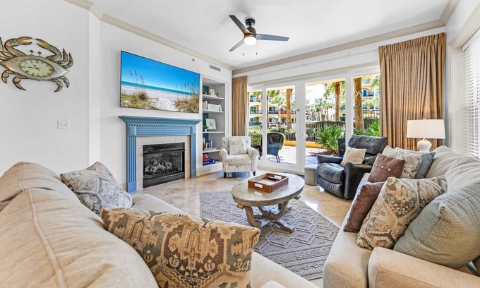 Santa Rosa Beach Condo | Adagio F-105 Ground Floor, Corner Condo, Conveniently located next to Pool!