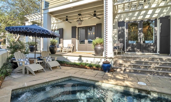 Rosemary Beach House | Barbarossa: Beautifully Decorated 4BR Home - South of 30A - Private Pool!
