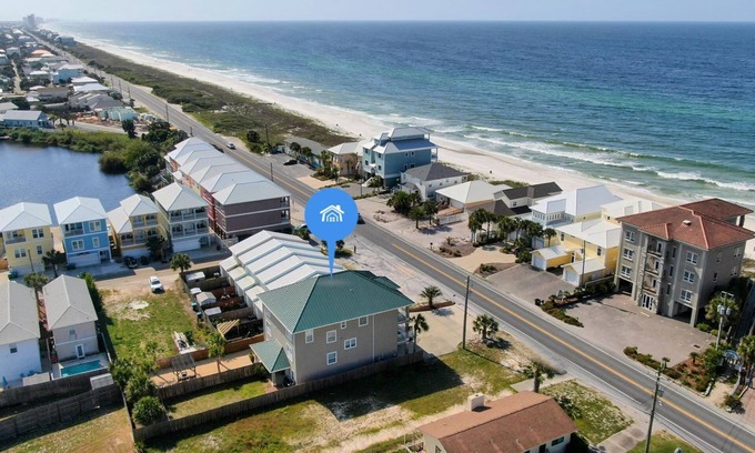 Riviera Beach House | Beach Across Street! - Hot Tub - Dog Friendly