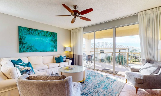 Rosemary Beach Condo | Beach dwelling with great view, pool & pickleball - snowbird-friendly