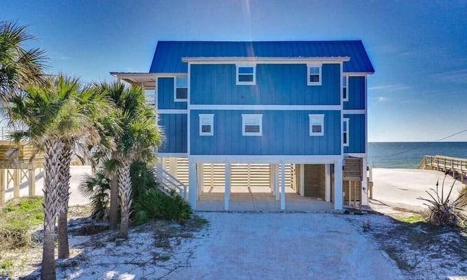 Cape San Blas House | Beach Front Home, Sleeps 9