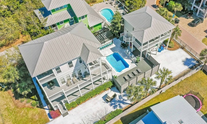 Dune Allen Beach House | Beach View Mansion, Pool, LSV - Commanders Palace
