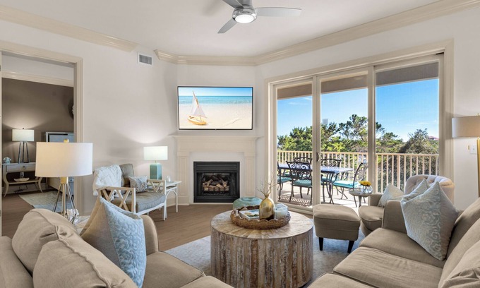 Santa Rosa Beach Condo | Beach Views, Penthouse, 2 Balconies, 4 Pools, Chair Svc