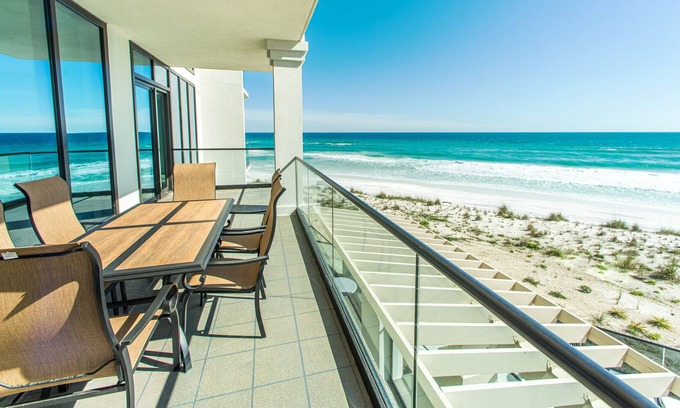 Santa Rosa Beach Condo | Beachfront Balcony~Gulf Views~Gulf Front Pool~Luxury in 30A~Costa Blanca 202