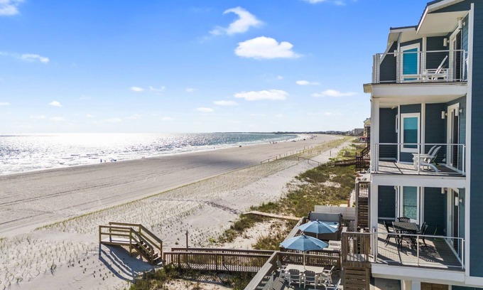 Mexico Beach House | Beachfront Duplex Unit, Pet Friendly, Mexico Beach, Gorgeous Views!