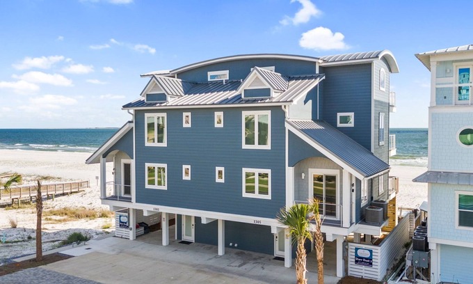 Mexico Beach House | Beachfront Duplex Unit, Pet Friendly, Mexico Beach, Gorgeous Views!