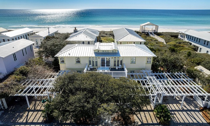 Seaside House | Beachside in Seaside, FL, 3 King Suites, Amazing Gulf Views - 2 Adult Bikes!